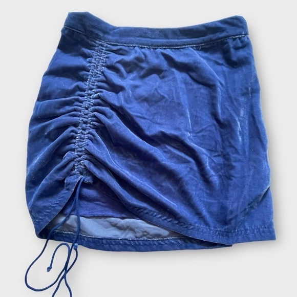 Free People Annalise Velvet Mini Skirt - Picture 3 of 7